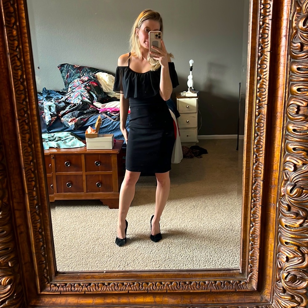 Classic black dress